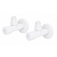 Комплект кранов Thermo Alliance Standart 1/2" белый Комплект кранов Thermo Alliance Standart 1/2" белый